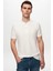 Regular Fit Lacivert/Turkuaz/Beyaz Pike Dokulu %100 Pamuk Polo Yaka T-Shirt 6HC14ORTBN510 4