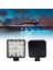 Tekne Için 16 LED 12-24V 48W Kare Çalışma Lambası ve Sis Lambası 1