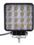 Tekne Için 16 LED 12-24V 48W Kare Çalışma Lambası ve Sis Lambası 2