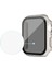 Apple Watch Serisi 6/5/4 / Se / Se (2022) 44MM Sert Pc Mat Saat Kılıfı Kapak Anti-Spy Temperli Cam Film (Yurt Dışından) 3