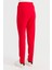 Kadın Beli Bağcıklı Cepli Eşofman Pantolon Kırmızı 5