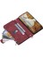 Iphone 12/12 Pro Telefon Kılıfı Rhombus Doku Doku Pu Deri Stand Cüzdan Case-Wine Kırmızı (Yurt Dışından) 2