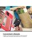 Iphone 12 Pro/12 Için Cüzdan Kickstand Yerleşik Manyetik Tabaka Kapağı ile Deri Kaplı Tpu - Kırmızı (Yurt Dışından) 4