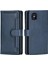 Iphone 12/12 Pro Telefon Kılıfı Anti -Çizgi Anti Şok Geçirmez Çoklu Kart Yuvaları Bölünmüş Deri Telefon Kapağı Telefon Çantası Kılıfı -Blue (Yurt Dışından) 4