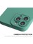 Iphone 12 Pro Yumuşak Sıvı Silikon Kılıf Kamera Koruma Koruma Koruma Anti-Clatch Cover-Black Için (Yurt Dışından) 4