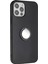 Iphone 12/12 Pro Telefon Kılıfı Cep Telefonu Kabuk Tutucu Kickstand Matte Tpu Kapak Destek Arabası Mıknatıs Montaj Black (Yurt Dışından) 1
