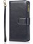 Iphone 12/12 Pro Telefon Kılıfı Çılgın At Deri Kaplamalı Tpu Cüzdan Telefon Stand Kılıfı 9 Kart Yuvası Kickstand Shell -Dark Mavi (Yurt Dışından) 2