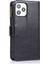 Iphone 12/12 Pro Telefon Kılıfı Çılgın At Deri Kaplamalı Tpu Cüzdan Telefon Stand Kılıfı 9 Kart Yuvası Kickstand Shell -Dark Mavi (Yurt Dışından) 3