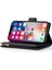 Iphone 12/12 Pro Telefon Kılıfı Çılgın At Deri Kaplamalı Tpu Cüzdan Telefon Stand Kılıfı 9 Kart Yuvası Kickstand Shell -Dark Mavi (Yurt Dışından) 4