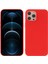 Iphone 12 Pro/12 Için Anti -Drop Sıvı Silikon Arka Kapak - Kırmızı (Yurt Dışından) 1