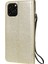 Iphone 12/12 Pro Telefon Kılıfı Için Baskılı Kedi ve Ağaç Deseni Pu Deri Cüzdan Stand -Gold ile Telefon Kılıfı (Yurt Dışından) 3
