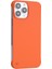 Iphone 12 Pro Max Için 6.7 Inç Sert Pc Ince Işık Kauçuk Mat Şok Geçirmez Telefon Kılıfı Kapak-Orange (Yurt Dışından) 1