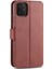 Iphone 12 Pro/iphone 12 Için Cüzdan Deri Stand Kılıfı - Brown (Yurt Dışından) 3