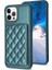 Iphone 12 Pro Maks Kart Yuvaları Için Kickstand Telefon Anti-Çizelge Kılıfı Deri Kaplamalı Tpu Kapak Yeşili (Yurt Dışından) 2
