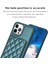 Iphone 12 Pro Maks Kart Yuvaları Için Kickstand Telefon Anti-Çizelge Kılıfı Deri Kaplamalı Tpu Kapak Yeşili (Yurt Dışından) 3