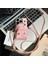 Iphone 12 Pro Max Pu Mini Schoolbag Tpu Telefon Kılıfı Omuz Kayış Pembe ile Önleme Önleme Kapağı (Yurt Dışından) 4