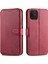 Iphone 12 Pro/iphone 12 Için Cüzdan Deri Stand Kılıfı - Kırmızı (Yurt Dışından) 1