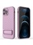 Iphone 12 Pro Kickstand Tasarım Şok Geçirmez Tpu Telefon Kapağı Anti-Cratch Telefon Kapağı Tpu Telefon Vaka Işığı Mor (Yurt Dışından) 3