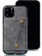 Iphone 12 Pro Max 6.7 Inç-Gri Için Pu Deri Kaplamalı Tpu Kapağı [dahili Araç Manyetik Sayfası] (Yurt Dışından) 2