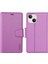 Iphone 12/12 Pro Için Stand Telefon Kılıfı Pu Derisi+Tpu Çizilmeye Dayanıklı Cüzdan Kapak-Mor (Yurt Dışından) 1