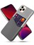 Kart Tutucu Kumaş + Pu Deri Kaplı Pc Kapağı Iphone 12 Pro/iphone 12-Gre Için (Yurt Dışından) 1