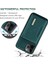 Iphone 12 /12 Pro - Green Için Kickstand ile Seri Pu Deri Manyetik Üçlü Çıkar Cüzdan Telefon Kılıfı (Yurt Dışından) 4