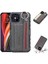 Iphone 12 Pro/iphone 12 Için Shouhushen Kumaş Kaplamalı Pc Tpu Kılıfı - Gri (Yurt Dışından) 1