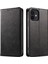 Iphone 12/12 Pro Telefon Kılıfı Anti-Çizelge Anti Telefon Kılıfı Cüzdan Manyetik Deri Stand Buzağı Dokusu Telefon Kapak Black (Yurt Dışından) 1