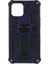 Manyetik Metal Sac Pc ile iPhone 12 Pro Max 6.7 Inç Için Tpu Kapağı - Mavi (Yurt Dışından) 1