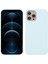 Iphone 12 Pro Max 6.7 Inç Için Yumuşak Dokunmatik Katı Silikon Tam Vücut Koruyucu Kasa - Sprey Mavi (Yurt Dışından) 1