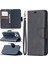 Pu Deri Cüzdan Stand Telefon Kılıfı Iphone 12 Pro/iphone 12 - Siyah (Yurt Dışından) 1