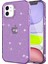 Iphone 12 Pro/12 Için Işıltılı Toz Tpu Telefon Kasası Kapsıyor - Mor (Yurt Dışından) 2