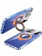 Iphone 12 Pro Max Telefon Kılıfı Için Magsafe Pc Kılıfı ile Uyumlu Kickstand Electroutating Telefon Kapağı Cam Lens Koruma-Şeffaf Turuncu (Yurt Dışından) 1