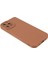 Kauçuk Yüzey Pürüzsüz Dokunmatik Kesintisiz Tpu Telefon Kılıfı Iphone 12 Pro-Brown Için (Yurt Dışından) 4