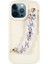 Iphone 12 Pro Max Yumuşak Tpu Kasa Mat Kaplama Kaplama Koruyucu Arka Kapak Zincir Bilezik El Strap-Grey/beyaz Mermer Zinciri (Yurt Dışından) 2