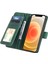 Iphone 12/12 Pro Telefon Kılıfı Için Folio Flip Pu Deri Stand Kapağı Birden Fazla Kart Yuvası ve Nakit Cep-Yeşili ile Basılı Cep Telefonu Kasası (Yurt Dışından) 2