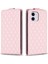 Iphone 12/12 Için Telefon Kılıfı Pro Baskılı Deri Dikey Flip Kartı Tutucu Stand Kapak Pembe (Yurt Dışından) 1