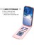 Iphone 12/12 Için Telefon Kılıfı Pro Baskılı Deri Dikey Flip Kartı Tutucu Stand Kapak Pembe (Yurt Dışından) 3