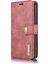 IPhone 12 Pro Max-Wine Red Için Çıkarılabilir 2'si Bir Arayla Çizelge Bölünmüş Deri Cüzdan Kabuğu+Pc Arka Kabuk (Yurt Dışından) 3