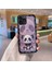 Iphone 12 Pro Telefon Kılıfı Gölge Panda Desen Temizli Cam Tpu Çerçeve Koruma Telefon Kapağı Lens Film Black (Yurt Dışından) 2