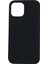 Iphone 12/12 Pro Sıvı Silikon Telefon Kılıfı Yumuşak Astar Anti -Çizelge Telefon Kapağı - Siyah (Yurt Dışından) 1