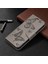 Iphone 12 Pro/12 Için Cüzdan Deri Stand Kılıfı ile Kelebek Düzeni - Gri (Yurt Dışından) 4