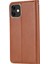 Iphone 12 Pro/12 Stand ile Klasik Oto Emirli Deri Cüzdan Kapağı - Kahverengi (Yurt Dışından) 3
