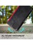 Iphone 12 Pro/iphone 12 Için Vintage Ekleme Tarzı Kapak Standı Deri Flip Kabuk - Kırmızı (Yurt Dışından) 2