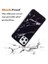Iphone 12 Pro Max Yumuşak Tpu Kasa Şık Mermer Desen Imd Koruyucu Telefon Geri Kapak Black (Yurt Dışından) 3
