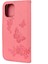 Iplower Kelebek Deri Cüzdan Kılıfı Iphone 12 Pro Max 6.7 Inç - Pembe (Yurt Dışından) 3