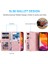 Fermuar Cep 9 Kart Yuvaları Deri Cüzdan Kılıfı Iphone 12 Pro/iphone 12 - Gül Altın (Yurt Dışından) 2