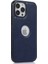 Iphone 12 Pro Max 6.7 Inç Logo Görüntüleyin Telefon Kılıfı Yumuşak Tpu+Pu Telefon Kapağı - Mavi (Yurt Dışından) 2