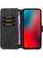 Iphone 12 Pro/12 Için Deri Cüzdan Kabuğu - Siyah (Yurt Dışından) 3
