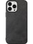 Iphone 12 Pro Max Anti-Cratch Telefon Kapağı Dokulu Pu Deri Kaplama Kılıfı Damla Koruyucu Koruyucu Telefon Kabuk Black (Yurt Dışından) 1